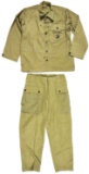 UNISSIUED USMC P44 FATIGUE JACKET AND TOUSERS