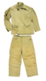 ID'D WWII USMC P41 FATIGUE SET