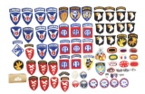 LARGE LOT OF US WWII ERA AIRBORNE PATCHES AND WINGS