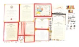 ID'D WWII-VIETNAM USMC MEDAL AND EPHEMERA GROUPING