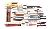 LARGE LOT OF DAGGERS AND BAYONETS.