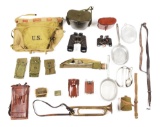 LOT OF AMERICAN MILITARY GEAR AND EQUIPMENT.