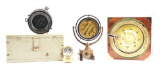 LOT OF 4: US MILITARY AND CIVILIAN COMPASSES
