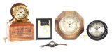LOT OF US WWII ERA CLOCKS AND WATCHES.
