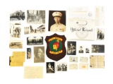 ID'D USMC AVIATOR GROUP WITH MISCELLANEOUS EARLY AVIATION PHOTOS