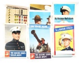 LARGE LOT OF POST WWII USMC RECRUITMENT POSTERS