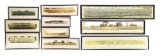 LOT OF 12: WWI AND WWII USMC YARD LONG UNIT PHOTOS