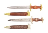 LOT OF 2: THIRD REICH SA DAGGERS