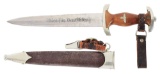 GERMAN THIRD REICH GROUND ROHM SA DAGGER