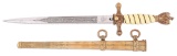 GERMAN WWII KREIGSMARINE DAGGER.
