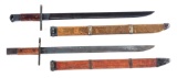 LOT OF 2: WWII JAPANESE LAST DITCH ARISAKA BAYONETS