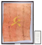 VIETNAM WAR RUSSIAN FLAG CAPTURED BY 44TH VIETNAMESE RANGERS MACV ADVISOR