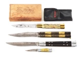 LOT OF 4: PHILIPPIAN BALISONGS.