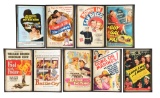 LOT OF 9 USMC THEMED MOVIE POSTERS