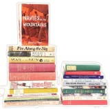 LOT OF 25: BOOKS.