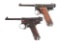 (C) LOT OF 2: COLLECTORS LOT OF JAPANESE TYPE 14 SEMI-AUTOMATIC PISTOLS