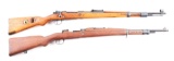 (C) LOT OF 2: YUGOSLAVIAN M98/48 & FN MODEL 24/30 BOLT ACTION RIFLES.