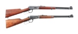 (C) LOT OF 2: WINCHESTER 94 LEVER ACTION CARBINES.