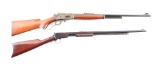 (C) LOT OF 2: MARLIN MODEL 1936 AND WINCHESTER MODEL 90 RIFLES.