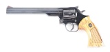 (M) DAN WESSON MODEL 15-2 DOUBLE ACTION REVOLVER WITH CASE & ACCESSORIES.