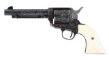 (M) FULLY ENGRAVED GREAT WESTERN ARMS CO SINGLE ACTION REVOLVER IN .38 SPECIAL.