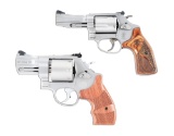 (M) LOT OF 2: SMITH & WESSON PRO SERIES MODEL 60-15 & PERFORMANCE CENTER MODEL 627-5 DOUBLE ACTION R