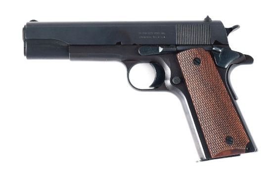 (M) ESSEX M1911A1 SEMI-AUTOMATIC PISTOL WITH REMINGTON RAND SLIDE.