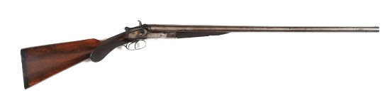 (C) CHARLES DALY SIDE BY SIDE SHOTGUN.