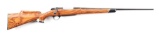 (M) BROWNING BBR BOLT ACTION RIFLE WITH CHESTNUT CASTANEA DENTATA STOCK.