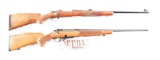 (M) LOT OF 2: BROWNING SAFARI GRADE HI-POWER AND TIKKA M658 BOLT ACTION RIFLES.