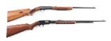 (C) LOT OF 2: BROWNING AUTO AND WINCHESTER 61 RIFLES.