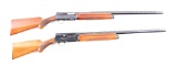 (C) LOT OF 2: 2 BROWNING AUTO-5 SEMI-AUTOMATIC SHOTGUNS.