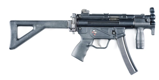 (N) ALWAYS DESIRABLE HECKLER & KOCH SP-89 SEMI-AUTOMATIC SHORT BARREL RIFLE PROFESIONALLY CONVERTED