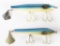 LOT OF 2: POINT JUDE FLAPTAIL FISHING LURES.