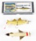 LOT OF 2: CUSTOM-MADE LURES.