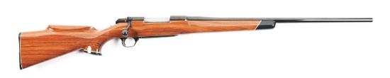 (M) BROWNING BBR BOLT ACTION RIFLE WITH SAPELE STOCK.