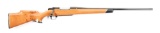 (M) BROWNING BBR BOLT ACTION RIFLE WITH YEW STOCK.