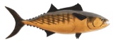 STAN GIBBS #0 95 CARVED FISH.