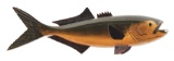 STAN GIBBS #17 92 CARVED FISH.