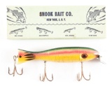 ULTRA RARE SNOOK BAIT COMAPNY BIG WEASEL FISHING LURE.