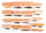LOT OF 20: FAMOUS FLOYD ROMAN LURES.