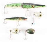 LOT OF 5: LURES.