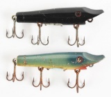 LOT OF 2: RARE SPINDRIFT FISHING LURES.