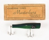 EXCEPTIONAL EARLY MASTERLURE POPPER FISHING LURE.