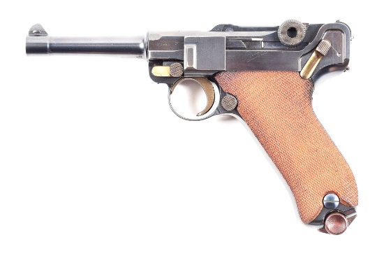 (C) EXTREMELY FINE & ATTRACTIVE DWM MODEL 1908 COMMERCIAL LUGER.
