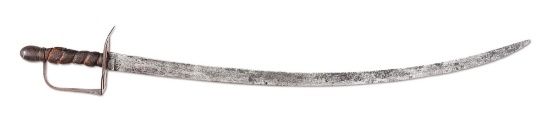 RARE AMERICAN LOYALIST CAVALRY SABER BY JAMES POTTER.
