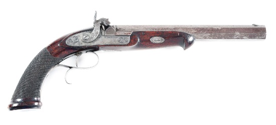 (A) ROBERTSON PERCUSSION TARGET PISTOL.