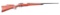 (M) BROWNING BBR BOLT ACTION RIFLE WITH RED SINIS/ALBIZZIA TOONA STOCK.