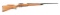 (M) BROWNING BBR BOLT ACTION RIFLE WITH BLACKBEAN/CASTANOSPERMUM AUSTRALE STOCK.