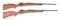 (M) LOT OF 2: WEATHERBY VANGUARD DELUXE BOLT ACTION RIFLES